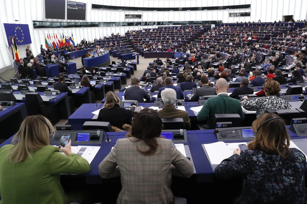 moment-de-reculegere-in-parlamentul-european-pentru-papa-francisc