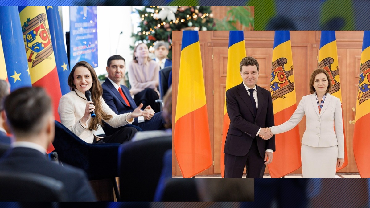 moment-inedit-cu-oana-toiu-la-chisinau.-in-timpul-vizitei,-s-a-apucat-sa-i-numere-intalnirile-lui-nicusor-dan-cu-maia-sandu:-5-vizite-in-6-luni