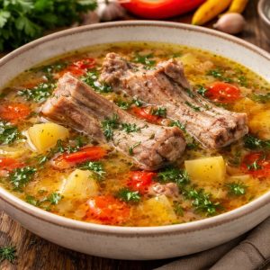 reteta-de-bors-din-coasta-de-porc