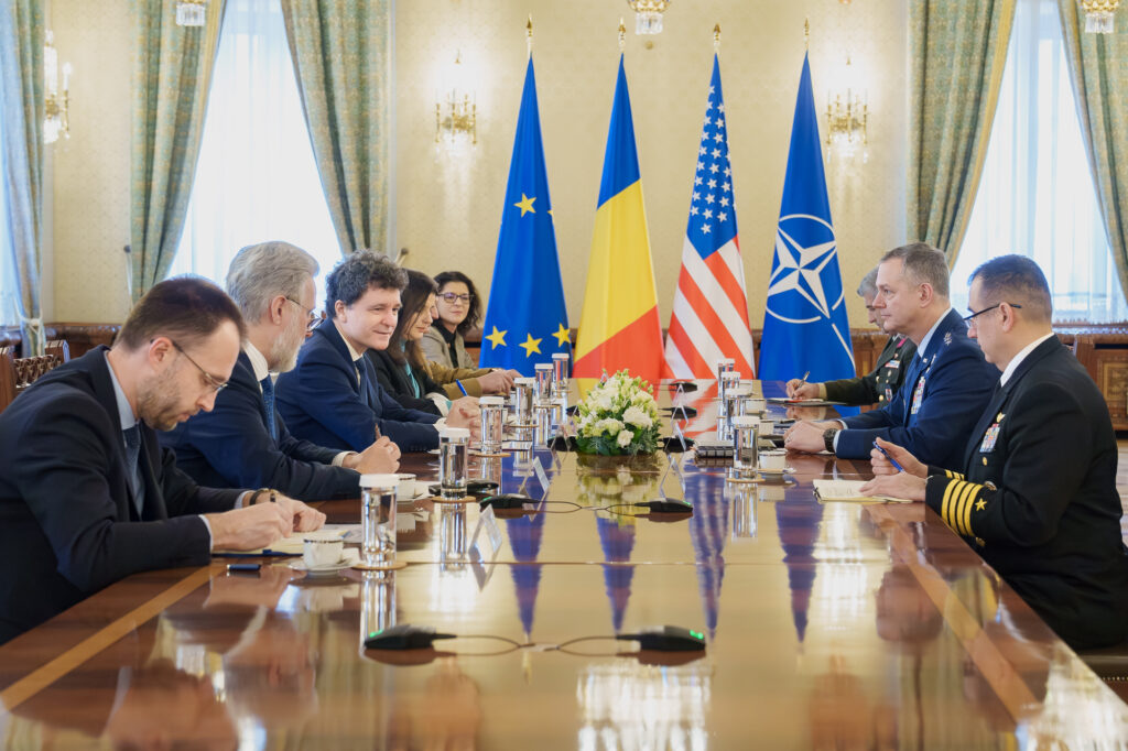 nicusor-dan,-intalnire-cu-comandantul-comandantul-suprem-al-fortelor-aliate-din-europa