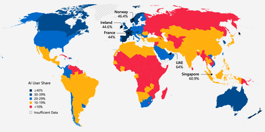 romania-e-ultima-si-in-inteligenta-artificiala-(ai),-la-mare-distanta-de-bulgaria-sau-republica-moldova.-sub-media-globala-si-ultima-din-europa-la-adoptia-ai-raport