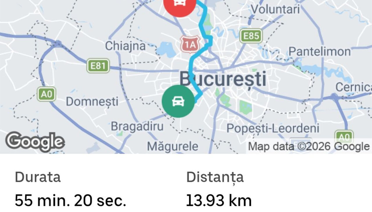 se-poate-si-asa!-cat-a-platit-un-bucurestean-pentru-o-cursa-uber-de-55-de-minute,-la-ora-de-varf