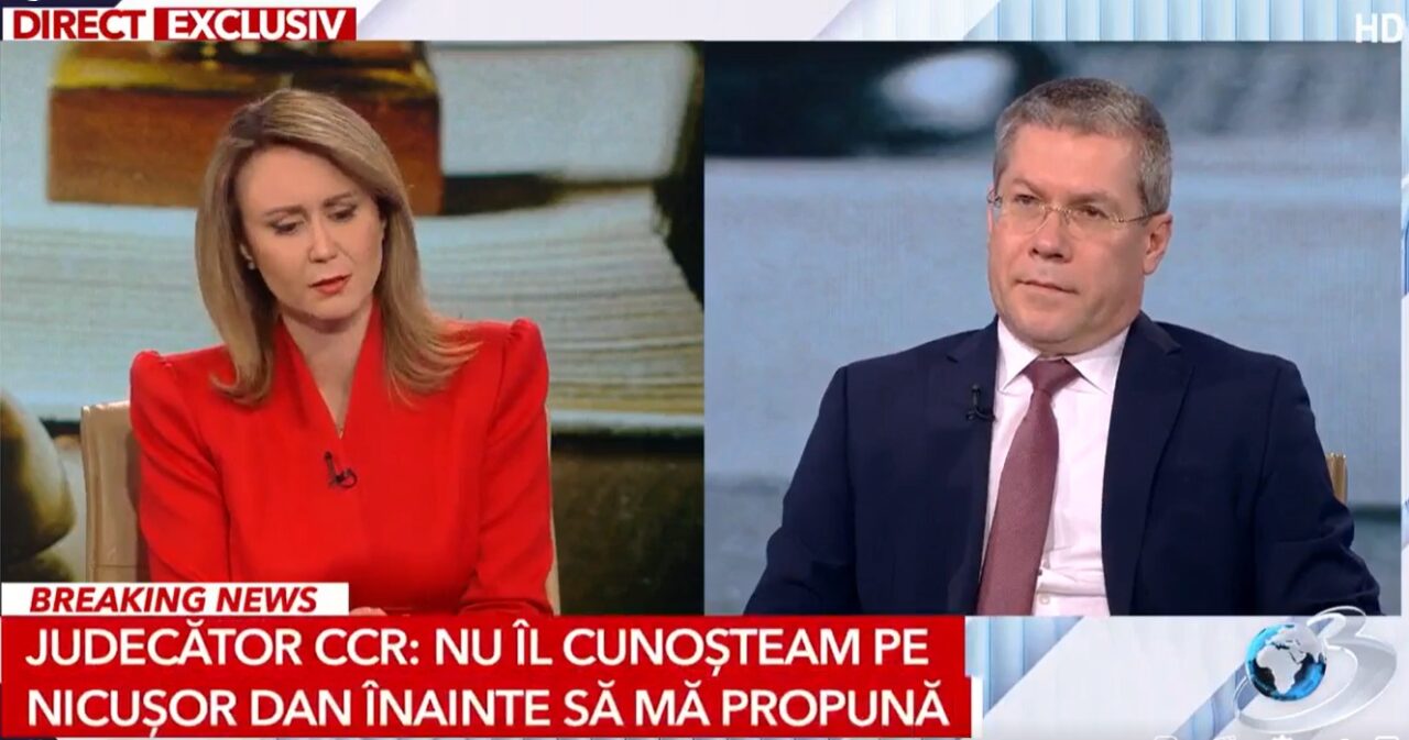 Judecătorul CCR numit de Nicușor Dan face prima apariție, acuzat de lipsă de experiență