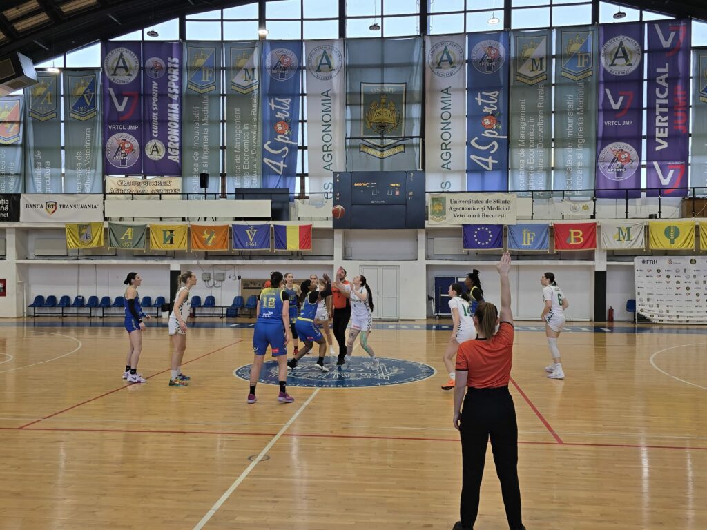 ICIM Arad devine lider în Liga Națională de Baschet feminin dupa victorie cu Agronomia