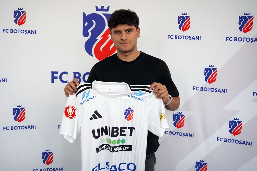 FC Botoșani anunță transferul mijlocașului brazilian Lucas de Vega Lima