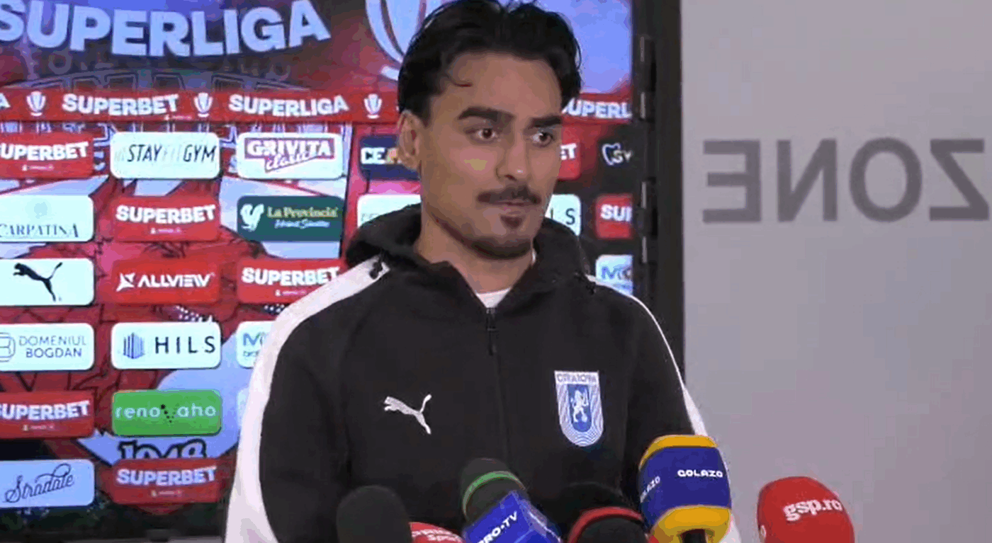 Ștefan Baiaram, reacție după incidentul cu Dinamo Craiova: M-a scuipat și înjurat