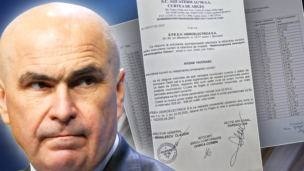 Primăria Curtea de Argeș cere 2 milioane de euro pentru apă, decizia rămâne în suspans