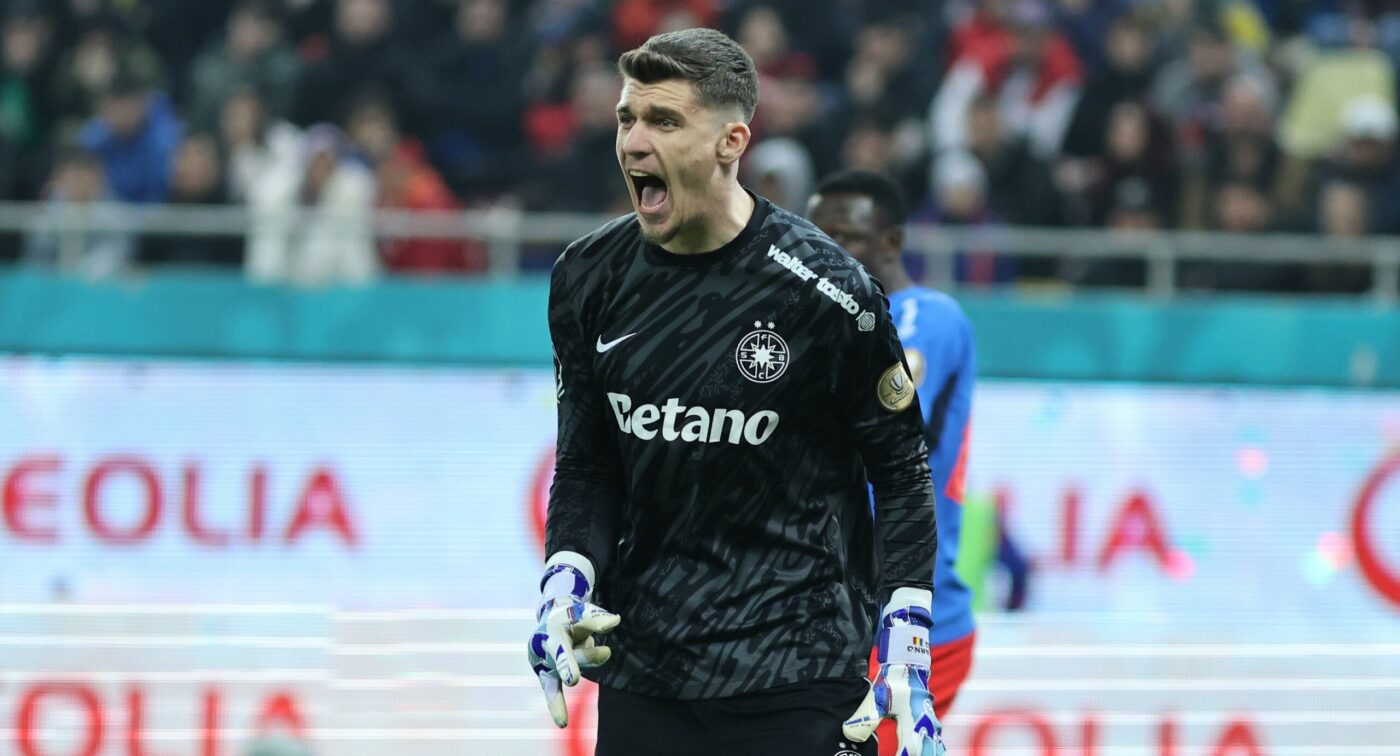 Ștefan Târnovanu vrea să părăsească FCSB și cere transferul