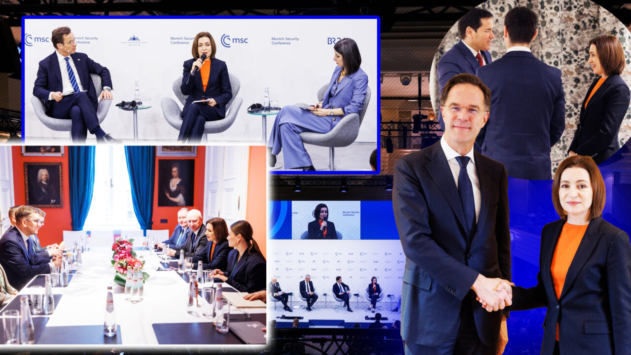 Maia Sandu a avut întâlniri cu oficiali din Germania, Olanda, SUA și Suedia în München