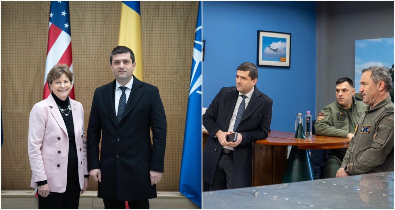 Radu Miruță și delegația americană, vizită la centrul de antrenament din Fetești