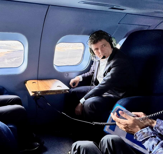 Președintele Nicușor Dan călătorește în SUA cu un avion privat