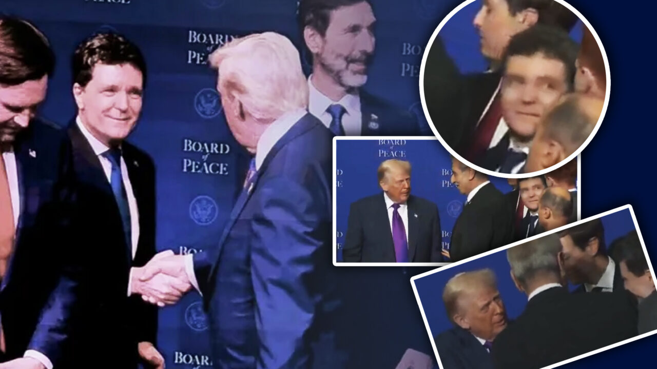 Președintele Nicușor Dan a fost îndepărtat de lângă Trump după finalizarea Consiliului