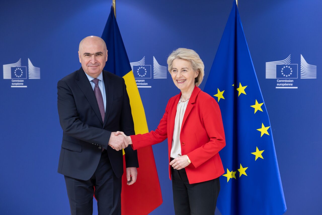 Ilie Bolojan s-a întâlnit cu Ursula von der Leyen la Bruxelles