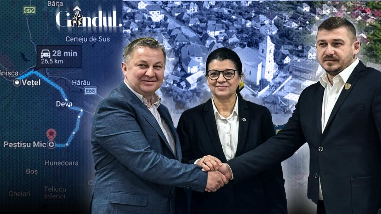 Vețel și Peștișu Mic din Hunedoara, au decis să se comaseze