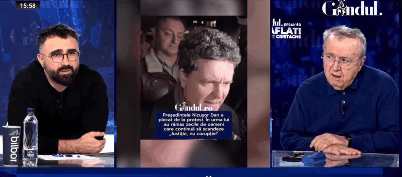 Nicușor Dan nu ia decizii în criză, afirmă Ion Cristoiu