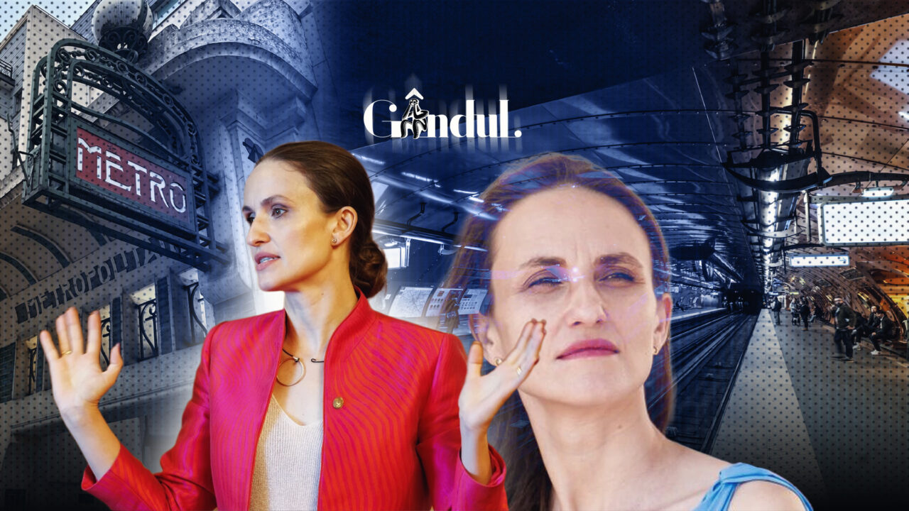 oana-toiu,-pierduta-in-paris,-pe-vremea-cand-nu-era-ministru.-s-a-filmat-singura-in-timp-ce-incerca-sa-gaseasca-metroul