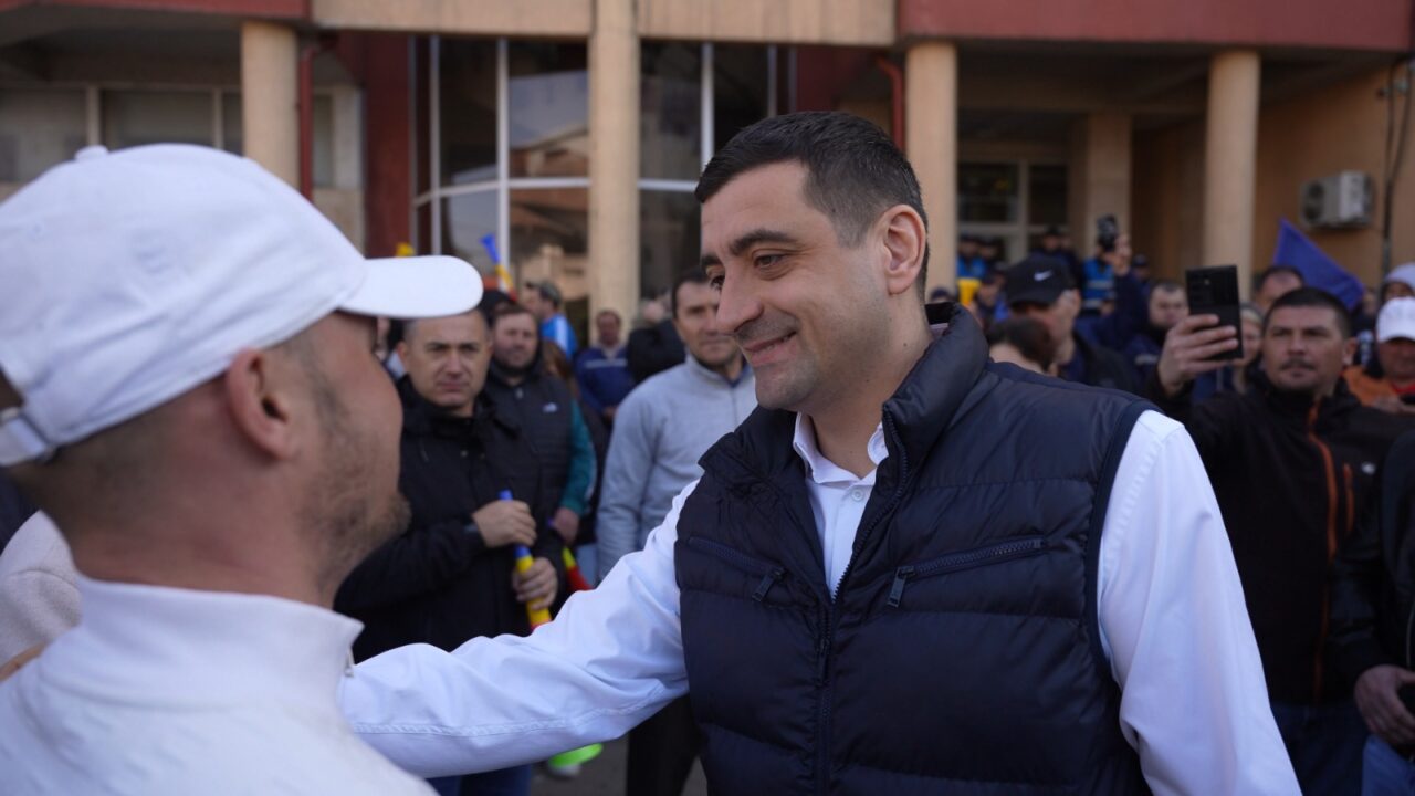 george-simion,-alaturi-de-minerii-din-gorj:-ceea-ce-se-intampla-la-ce-oltenia-este-un-atentat-la-siguranta-nationala