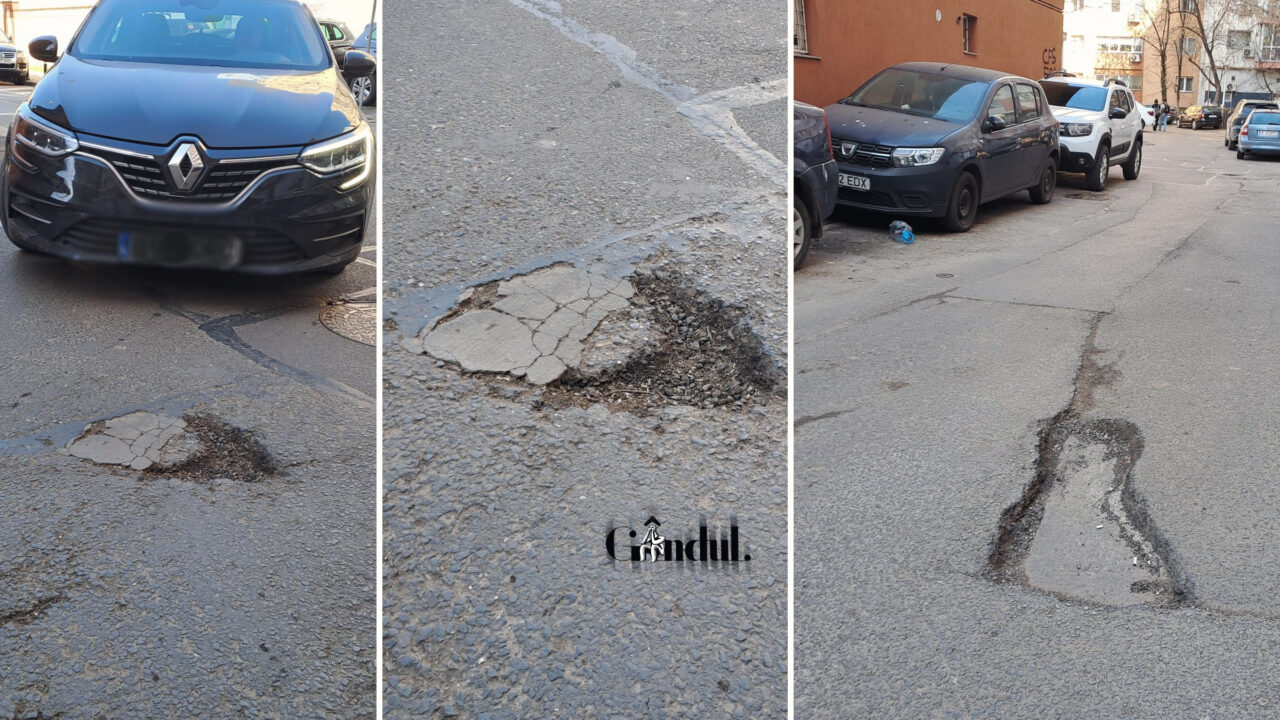 O treime din craterele din București au fost astupate de primării