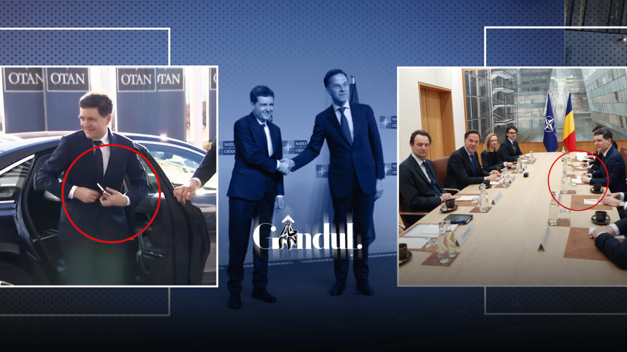 Nicușor Dan a dus carnețelul la întâlnirea cu secretarul general NATO