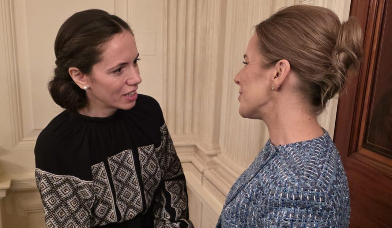 mirabela-gradinaru-s-a-intalnit-cu-sotia-presedintelui-polonez,-karol-nawrocki,-la-casa-alba