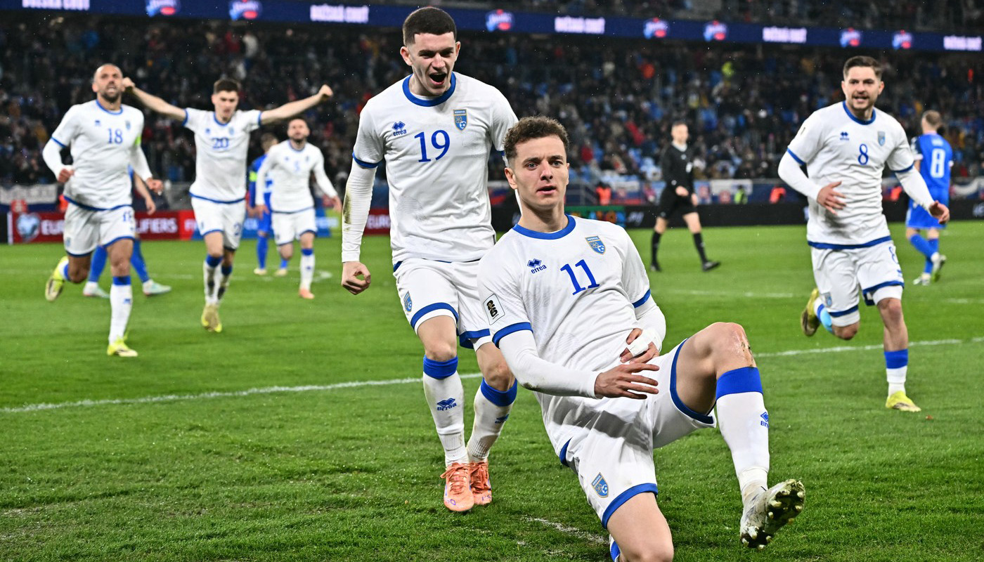 Kosovo câștigă în play-off-ul pentru Campionatul Mondial cu un scor de 7-0