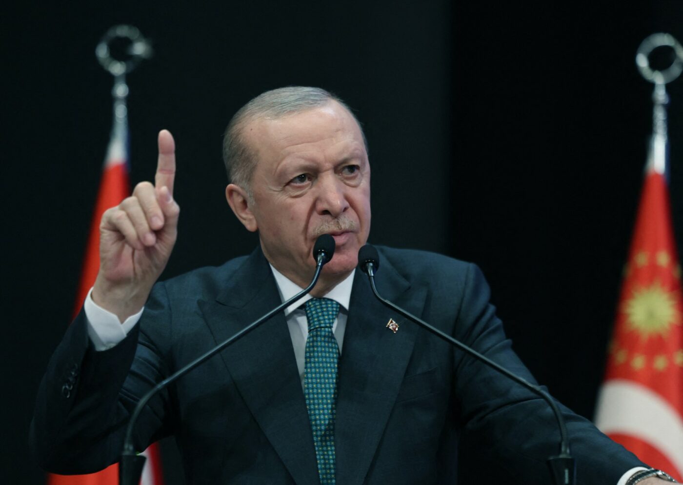 Recep Erdogan s-a retras în vestiar după vizita în România