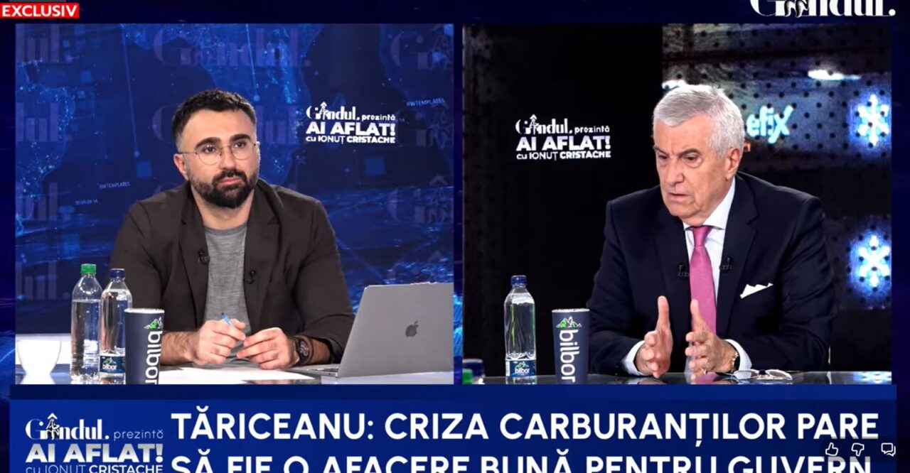 Tăriceanu critică parteneriatul României cu Ucraina și situația țării