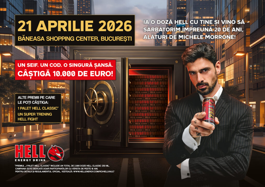 HELL marchează 20 de ani cu Michele Morrone la evenimentul din București