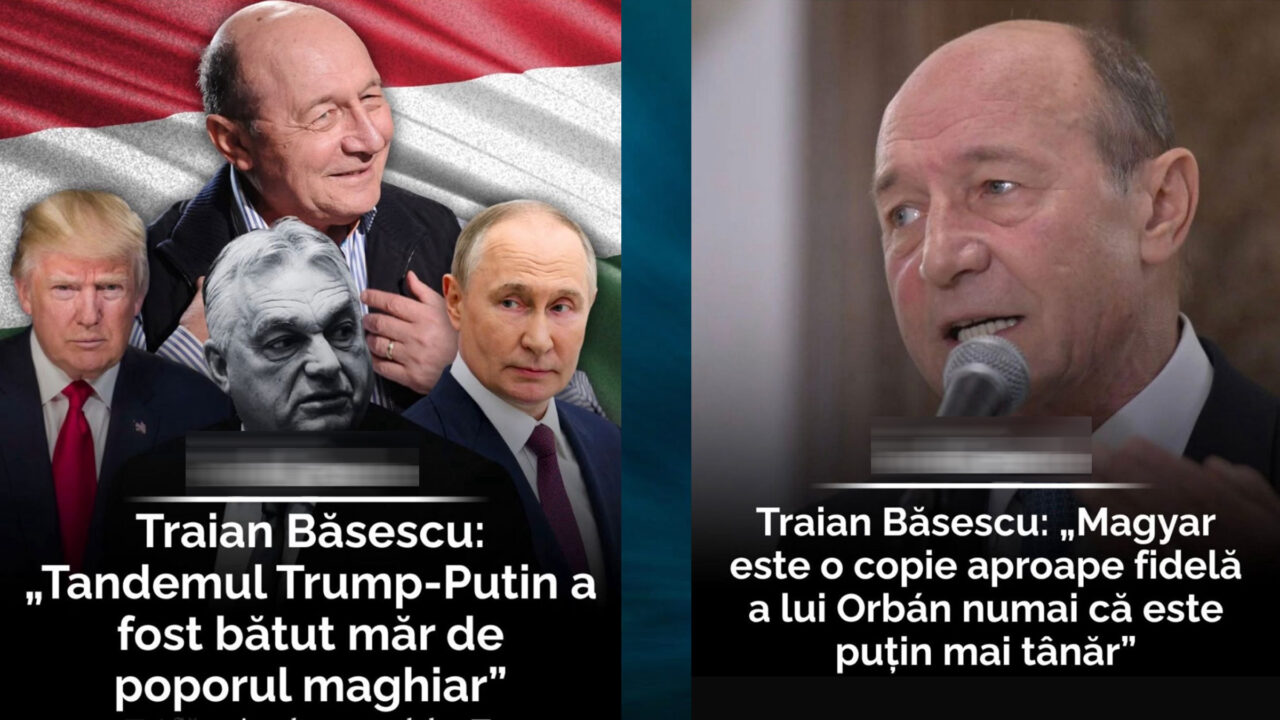 Băsescu își schimbă poziția în două zile, în contextul politicii maghiare