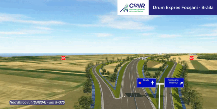 Drumul Expres Focșani-Brăila ar putea avea un profil transversal modificat pentru siguranță