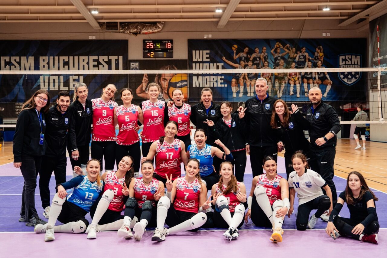 Liberoul de la CSM București este o sportivă cu inimă de tigroaică și minte de inginer