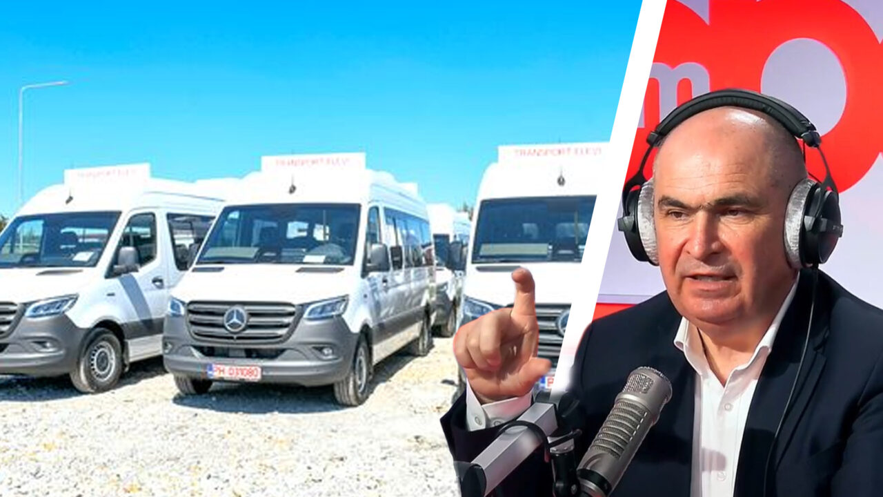 Premierul Bolojan despre achizițiile de microbuze școlare la suprapreț