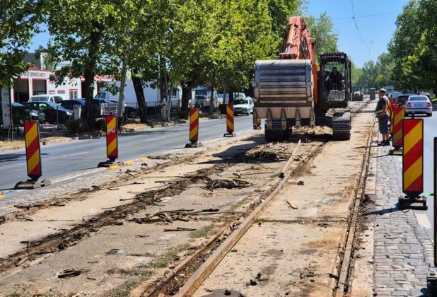 Încep lucrări noi la liniile de tramvai din București de luni