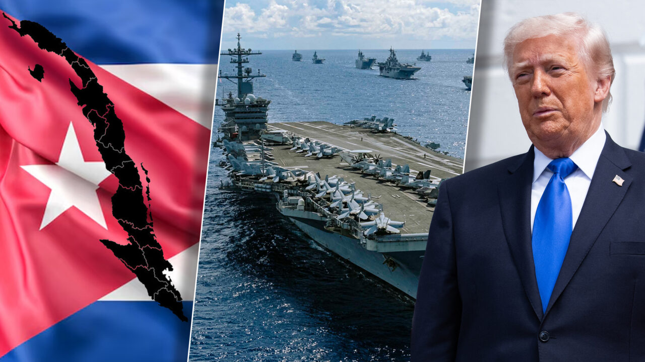 Trump anunță trimiterea celui mai mare portavion în Cuba pentru anexa insulei