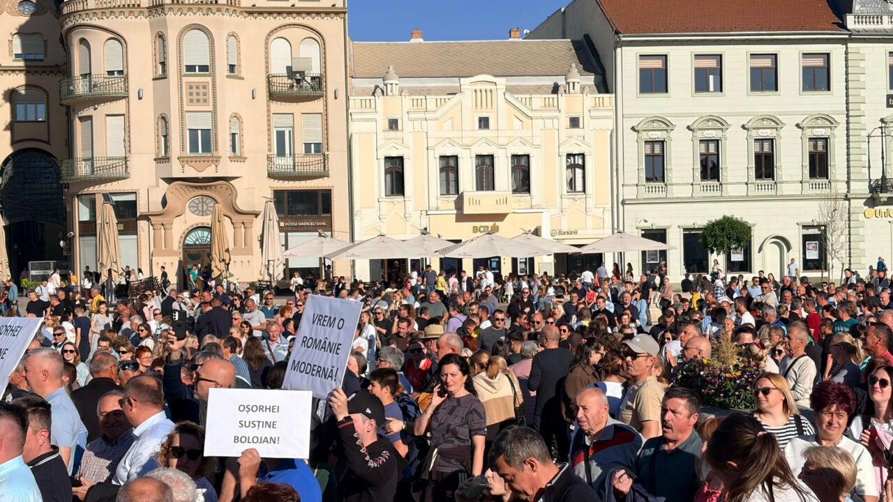 PNL Bihor a organizat mitingul pro-Bolojan din Oradea, mobilizând membri și primari
