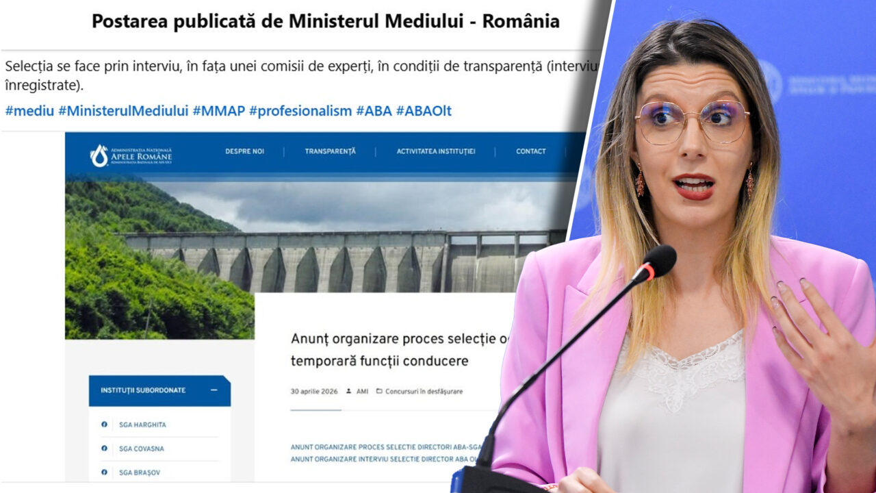 ministerul-dianei-buzoianu-publica-anunt-de-angajare-fara-concurs-la-apele-romane,-dupa-ce-acuza-gandul-de-fake-news-ca-a-dezvaluit-acelasi-lucru.-ministra-se-autodenunta-dupa-ce-a-pornit-campania-de-intimidare-la-adresa-ziarului
