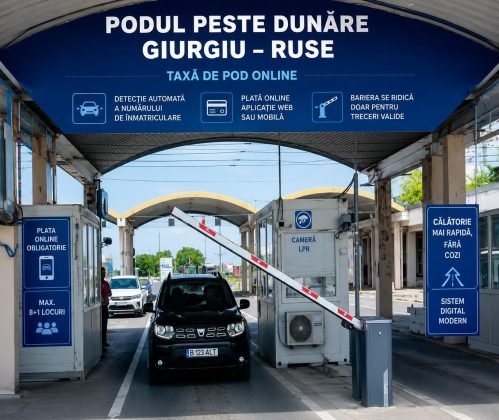 Podul Giurgiu Ruse va permite plata online a taxei începând din 15 iunie