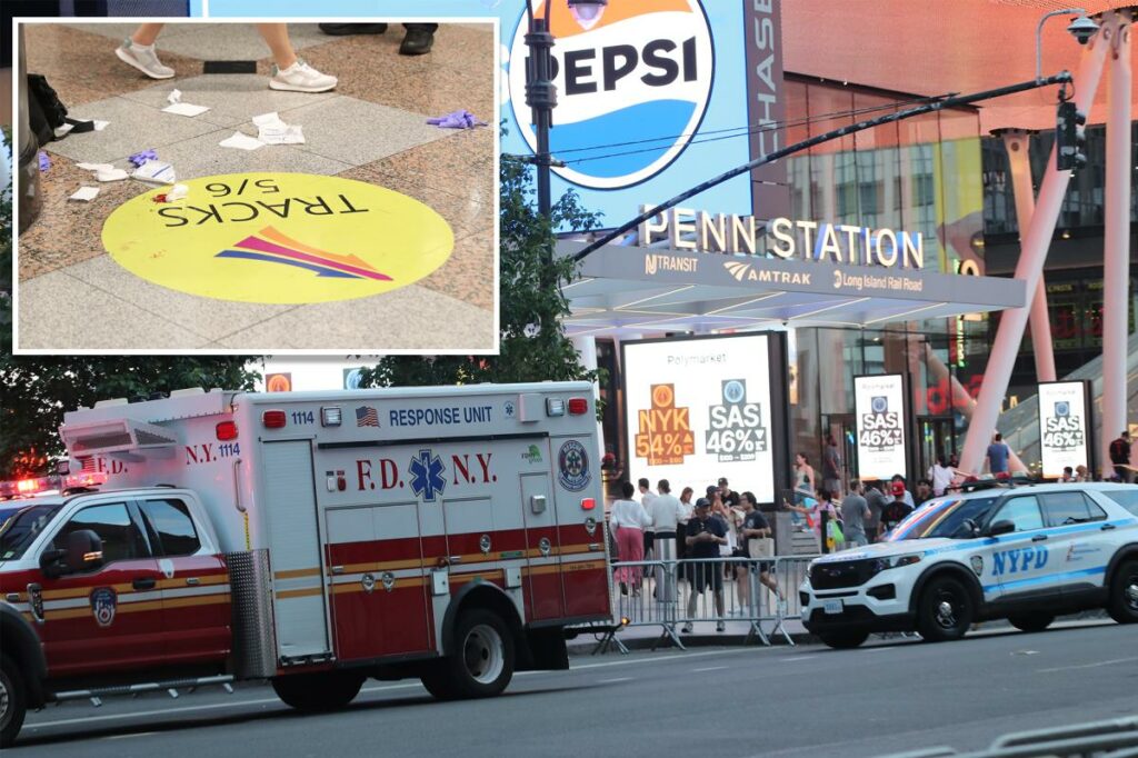Cinci persoane înjunghiate într-un atac cu cuțitul la cel mai circulat nod feroviar din New York