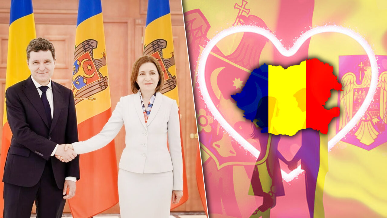 Clopotele răsună pentru unirea cu Republica Moldova