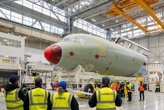 Airbus deschide a doua linie de asamblare pentru A320 la Toulouse