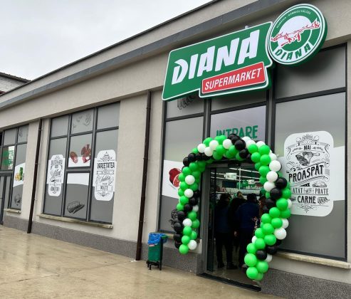 Lanțul Diana, cu aproape 100 de magazine, vizează jumătate de miliard de lei cifră de afaceri în 2026