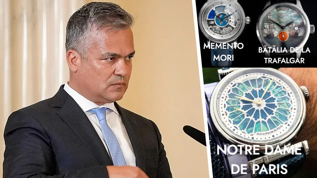 Adrian Veștea a declarat prețul ceasului cumpărat de la un designer român