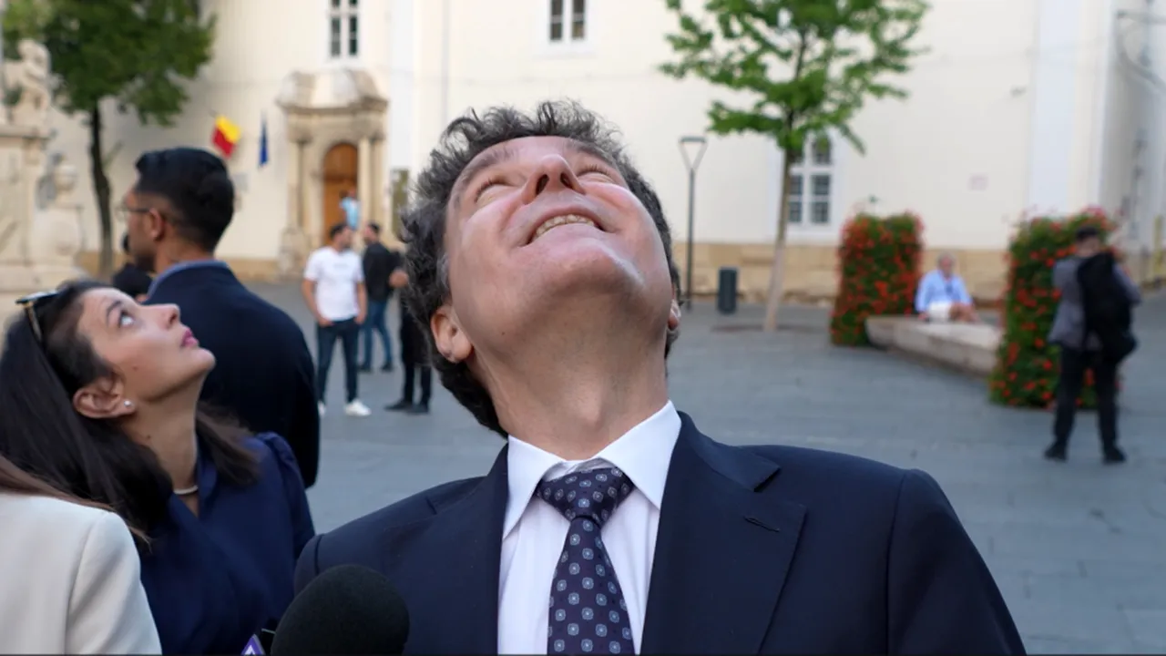 Nicușor Dan distragerea în timpul discursului despre desemnarea premierului