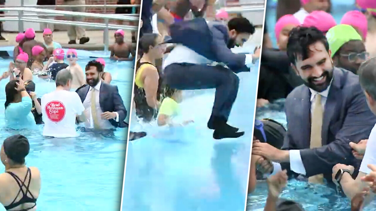 Primarul New Yorkului, Zohran Mamdani, a înotat într-o nouă piscină