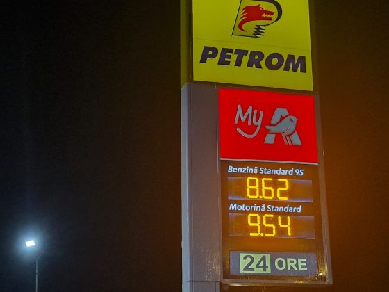 Prețul carburanților a crescut cu 36 de bani pe litru după expirarea stării de criză