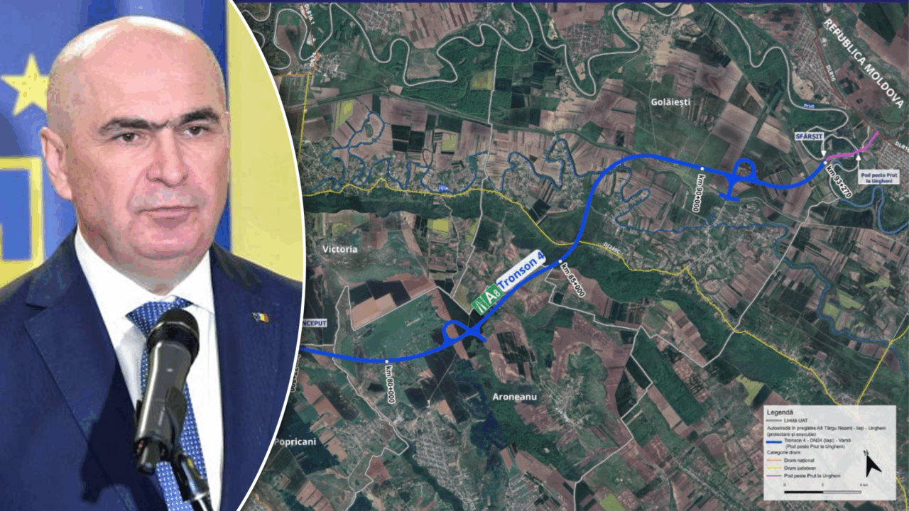 Contract pentru ultimul lot al Autostrăzii A8, semnat de Bolojan