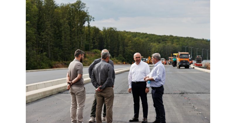 Bolojan a vizitat șantierele autostrăzii A3 Transilvania în noiembrie