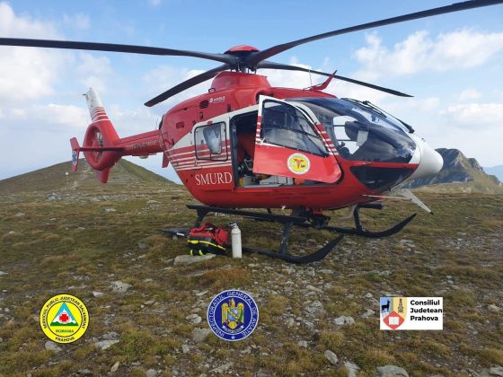 Patru alpiniști au căzut în Munții Bucegi, două elicoptere intervin