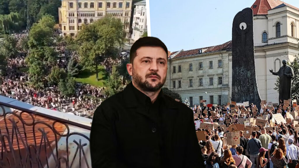 Mii de ucraineni protestează după demiterea ministrului Apărării