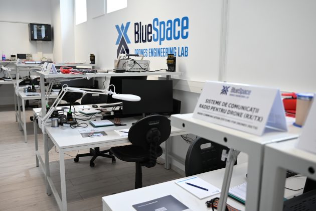 BlueSpace Tech și Politehnica București au inaugurat un laborator de cercetare pentru drone